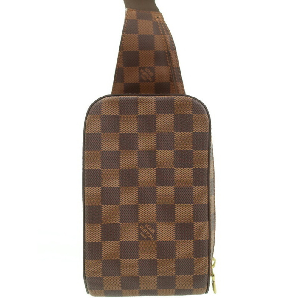 Louis Vuitton Body Brown Ebene Damier Geronimos Crossbody Bag - Picture 2 of 9